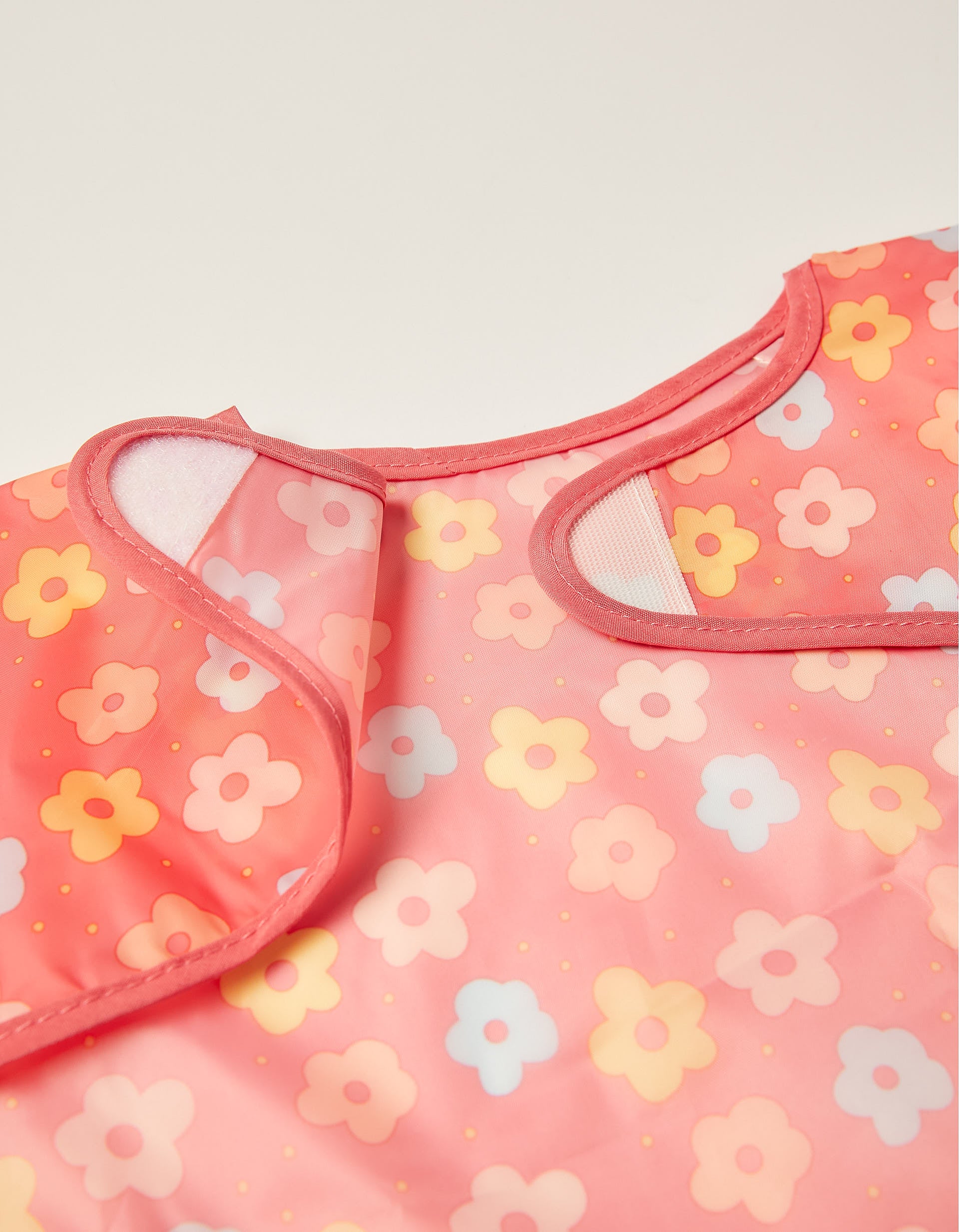 Bavoir Imperméable avec Manches Zy Baby Fleurs