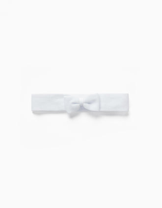 Bandeau à Cheveux Bébé et Fille, Blanc