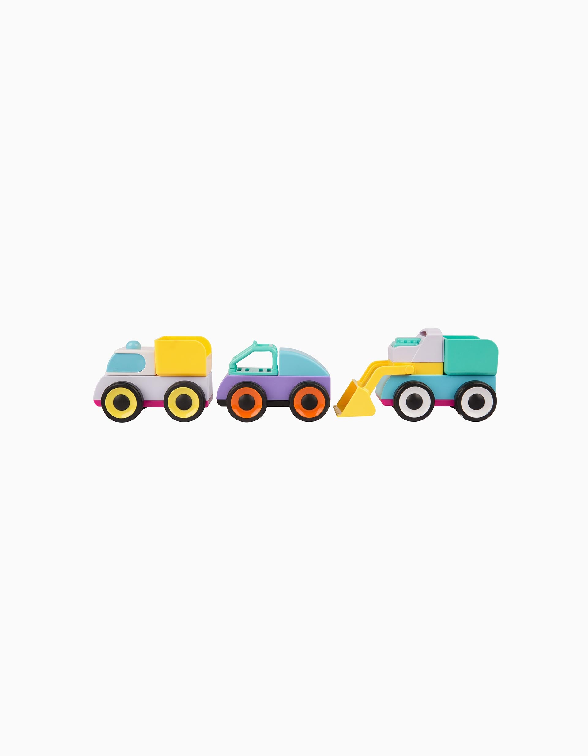 3 Coches de Juguete Mix And Match Playgro