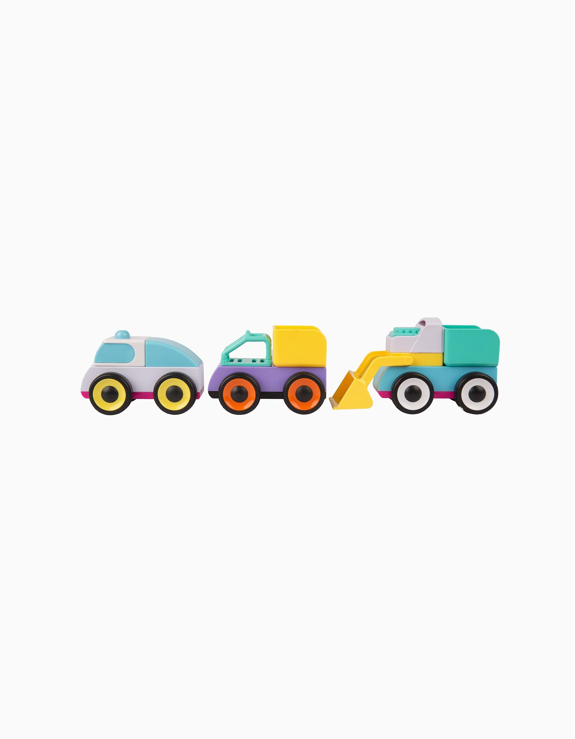 3 Coches de Juguete Mix And Match Playgro