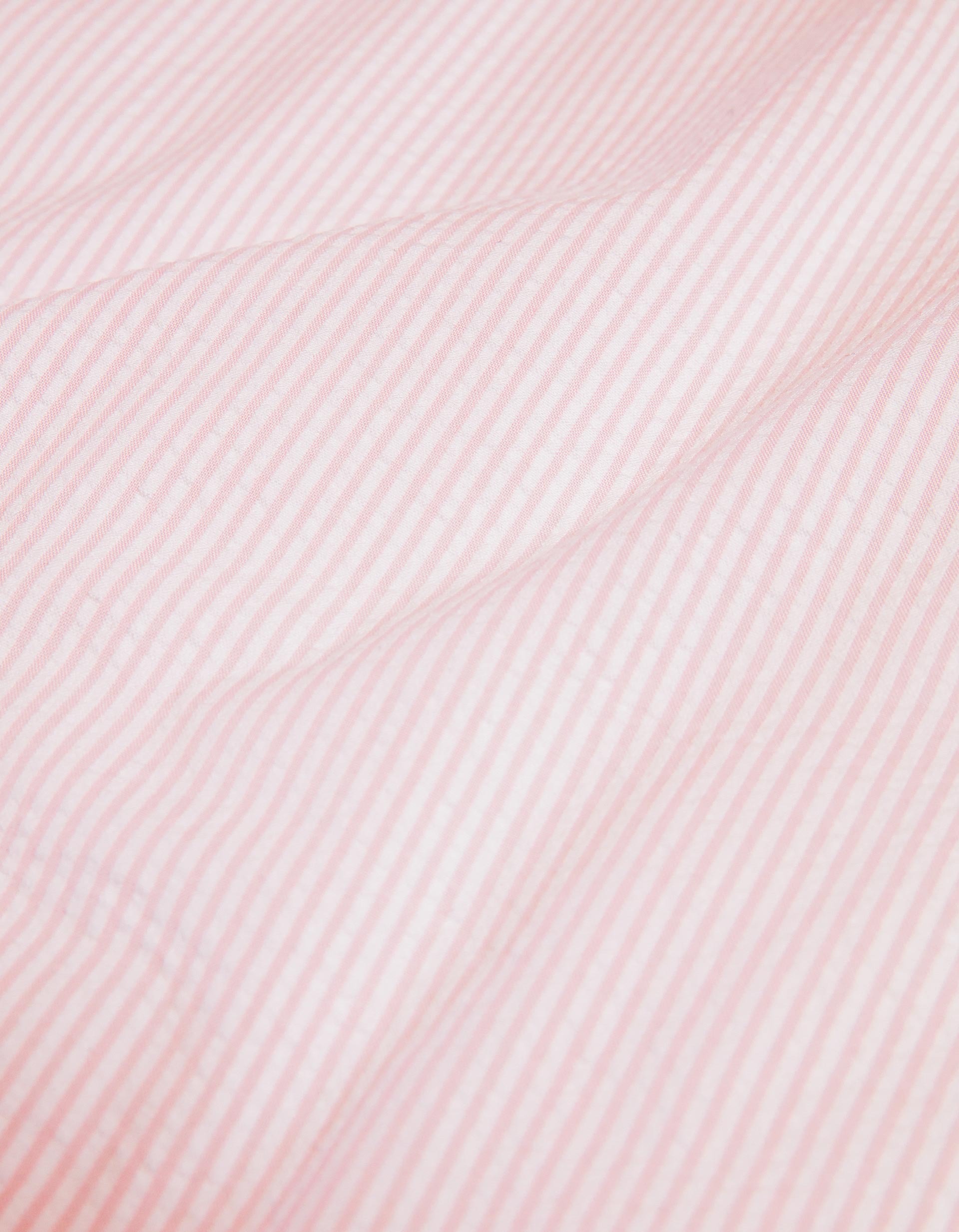 SET 2 PCS COT SHEETS STRIPES PINK