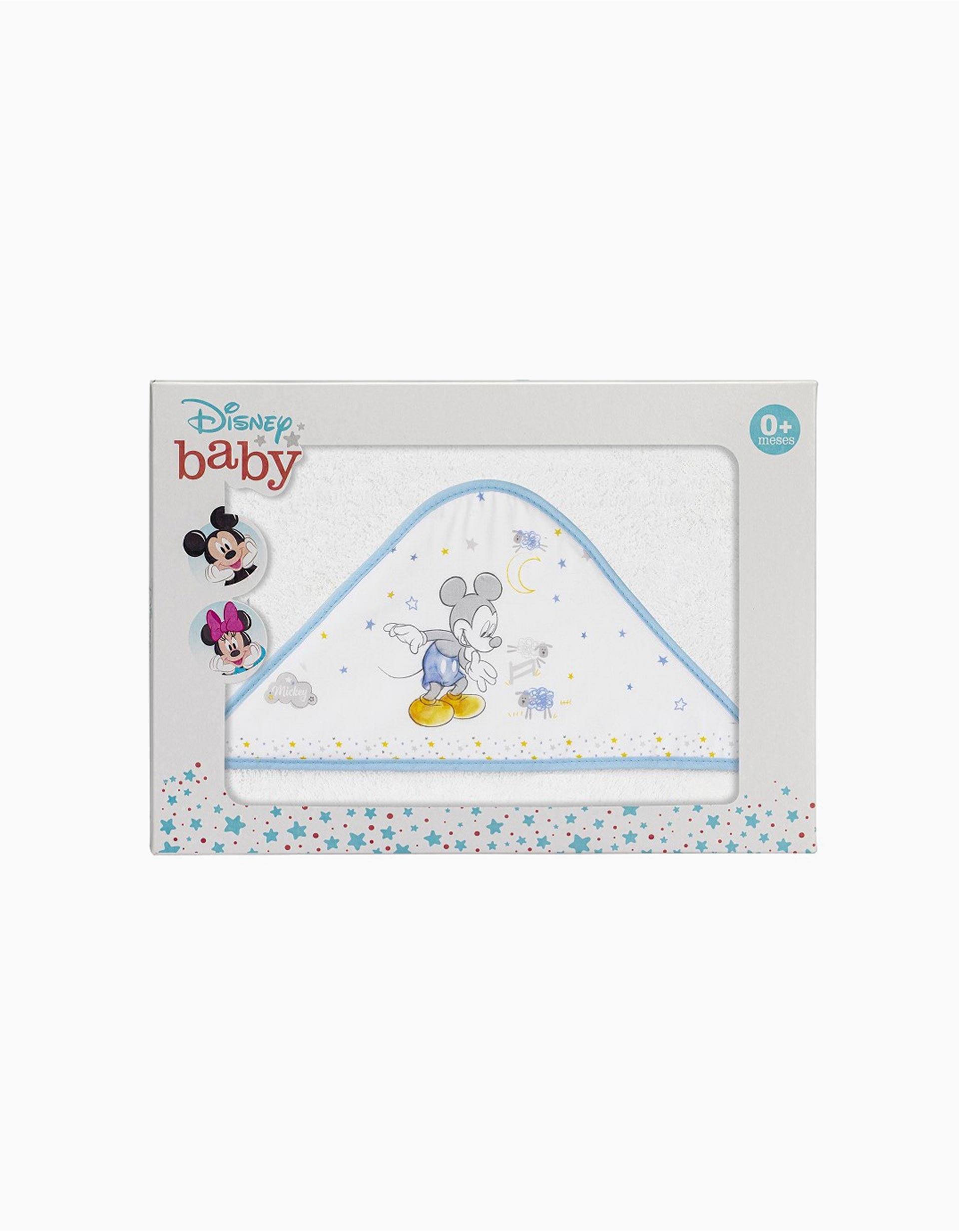 Serviette de Bain Mickey Disney White/Blue 100X100 Cm