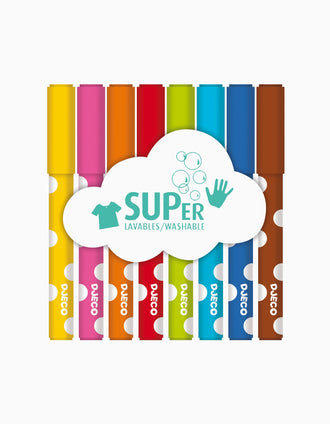 8 Feutres Djeco 18M+