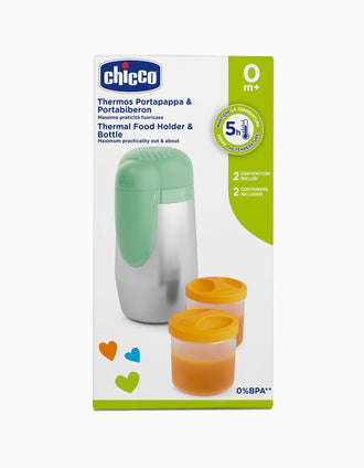 Thermos Porte-Biberon et Nourriture Green Chicco