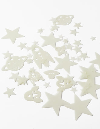 62 Glow In The Dark Stickers Djeco