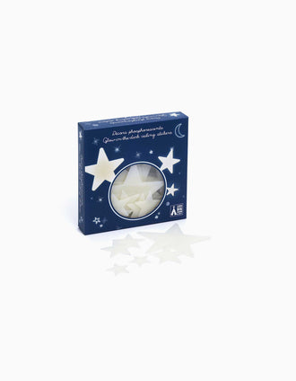 65 Stickers Étoiles Phosphorescentes Djeco