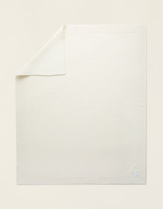 Manta Tricotada 75X90Cm Zy Baby White