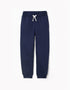 Joggers de Algodão para Menino, Azul-Escuro