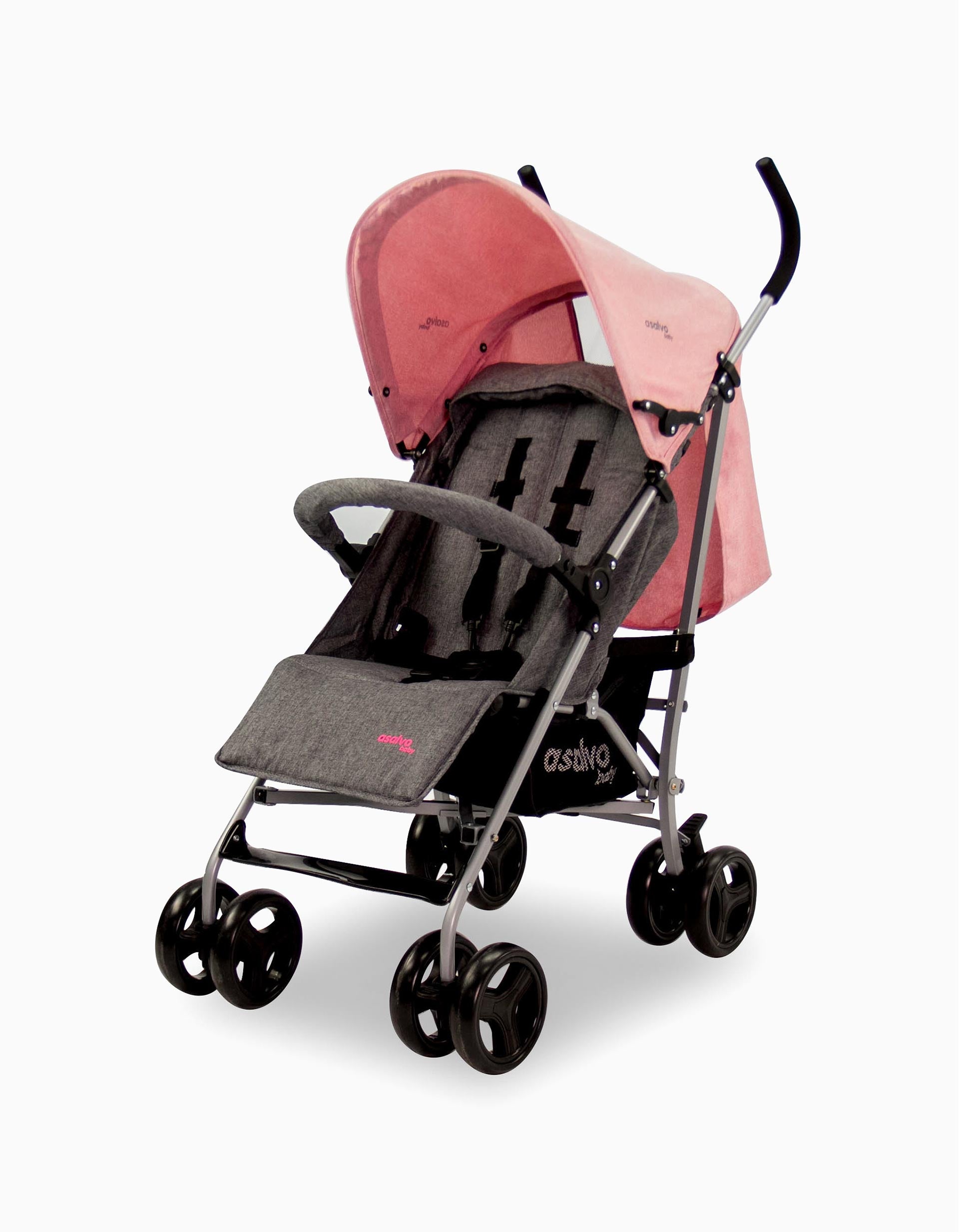 Pushchair Mombi Asalvo, Pink