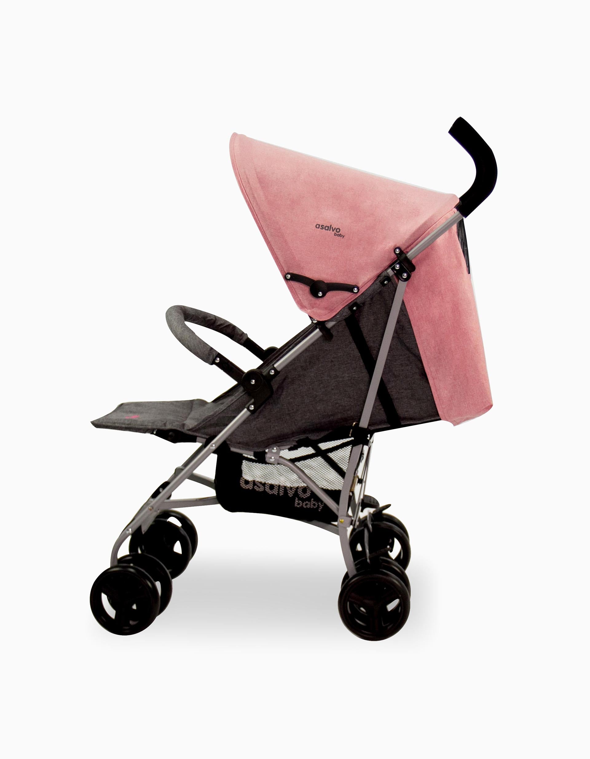 Carrinho de Passeio Mombi Asalvo, Pink