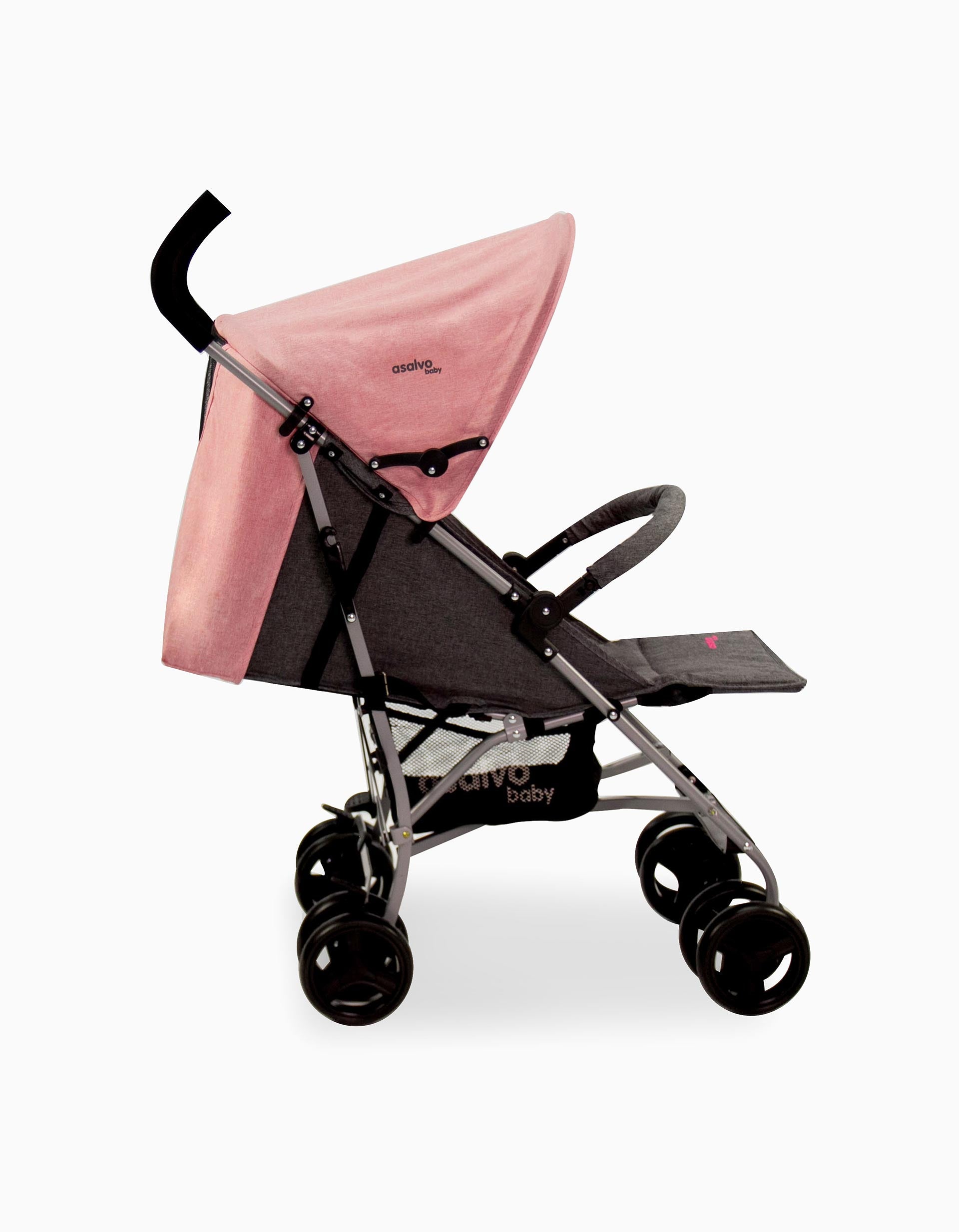 Carrinho de Passeio Mombi Asalvo, Pink