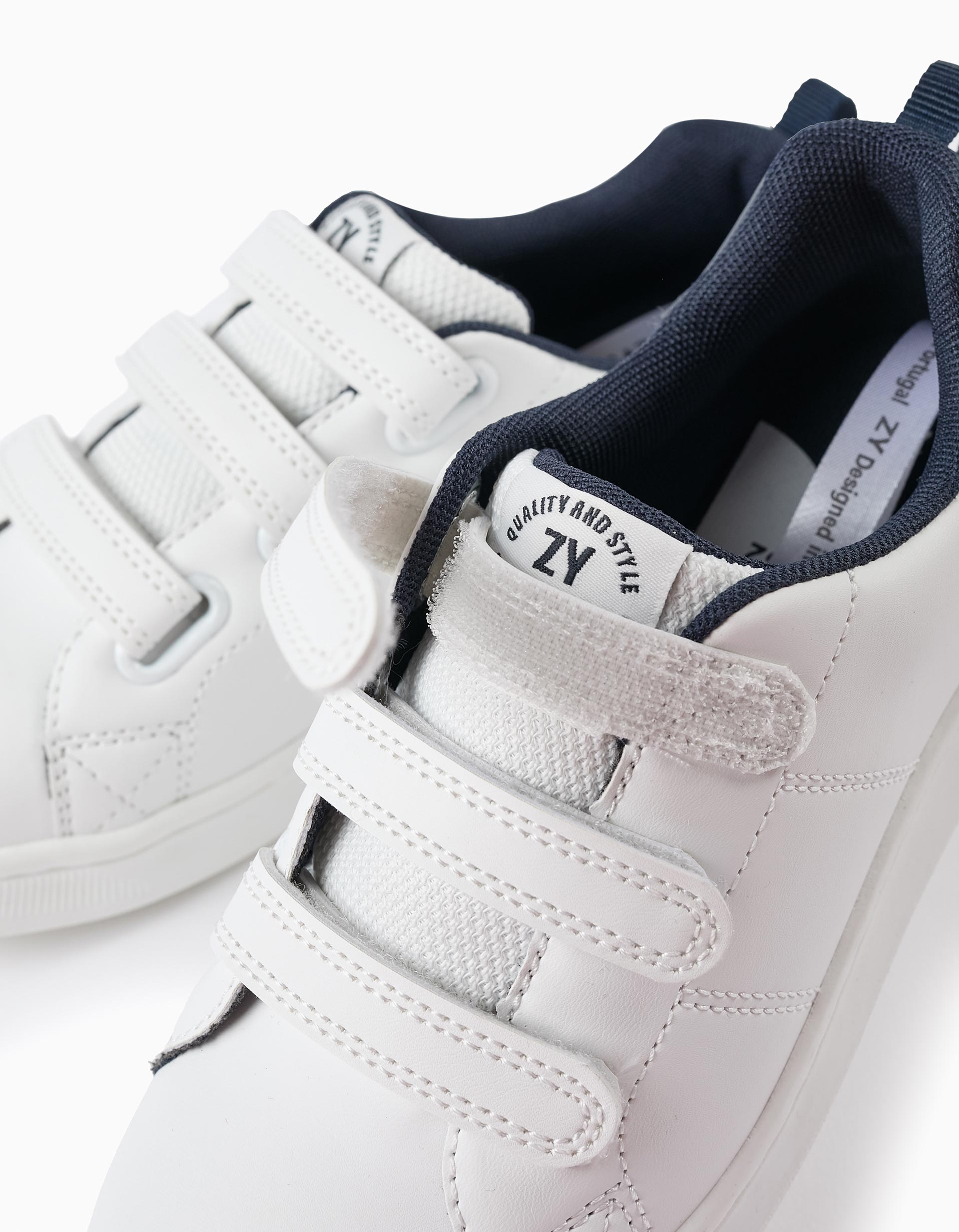 Trainers for Children 'ZY 1996', White/Dark Blue