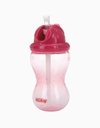 Vaso de Aprendizaje con Pajita 360Ml 12M+ Nuby Pink