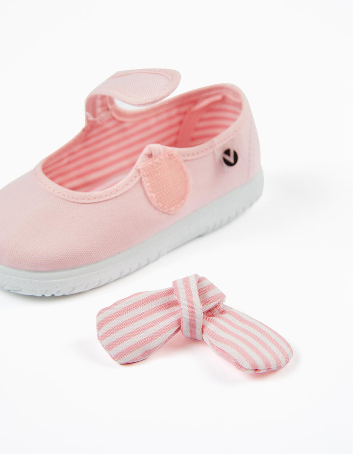 Child Pumps Victoria Ballet Pumps for Babies and Girls, Light Pink – ZIPPY