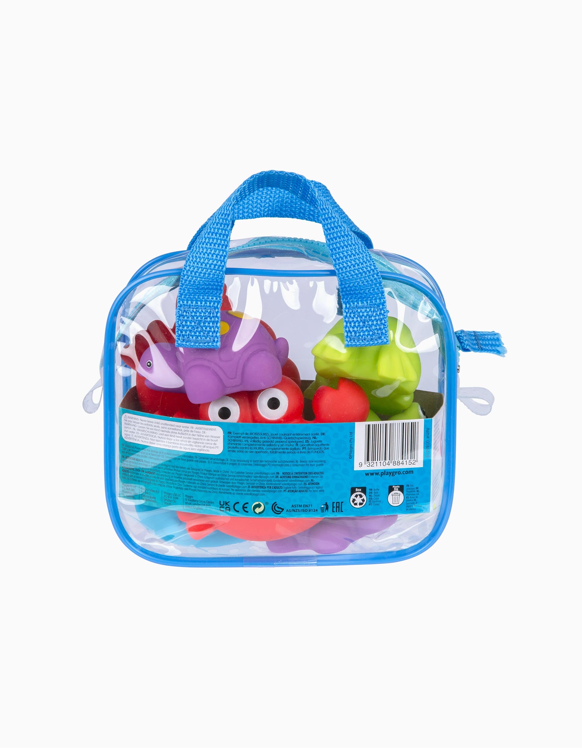 Jouets de Bain Les Amis de la Mer Playgro 6M+