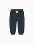 Cotton Joggers for Baby Boys, Dark Blue