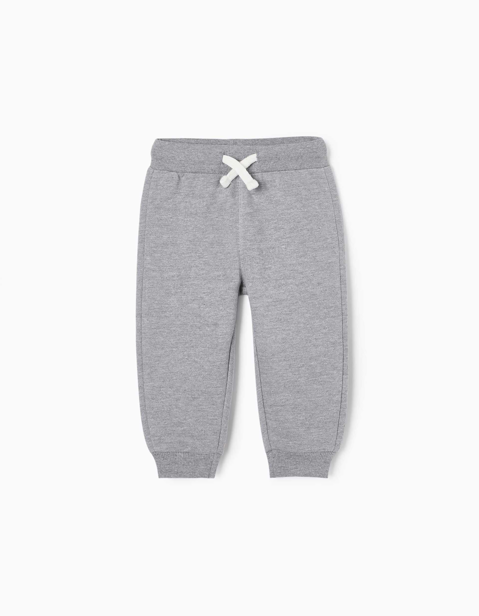 Pantalon de Sport en Coton Bébé Garçon, Gris