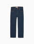 Calças de Ganga Skinny para Menina, Azul Escuro