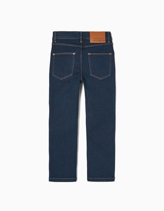 Pantalón Vaquero Skinny para Niña, Azul Oscuro