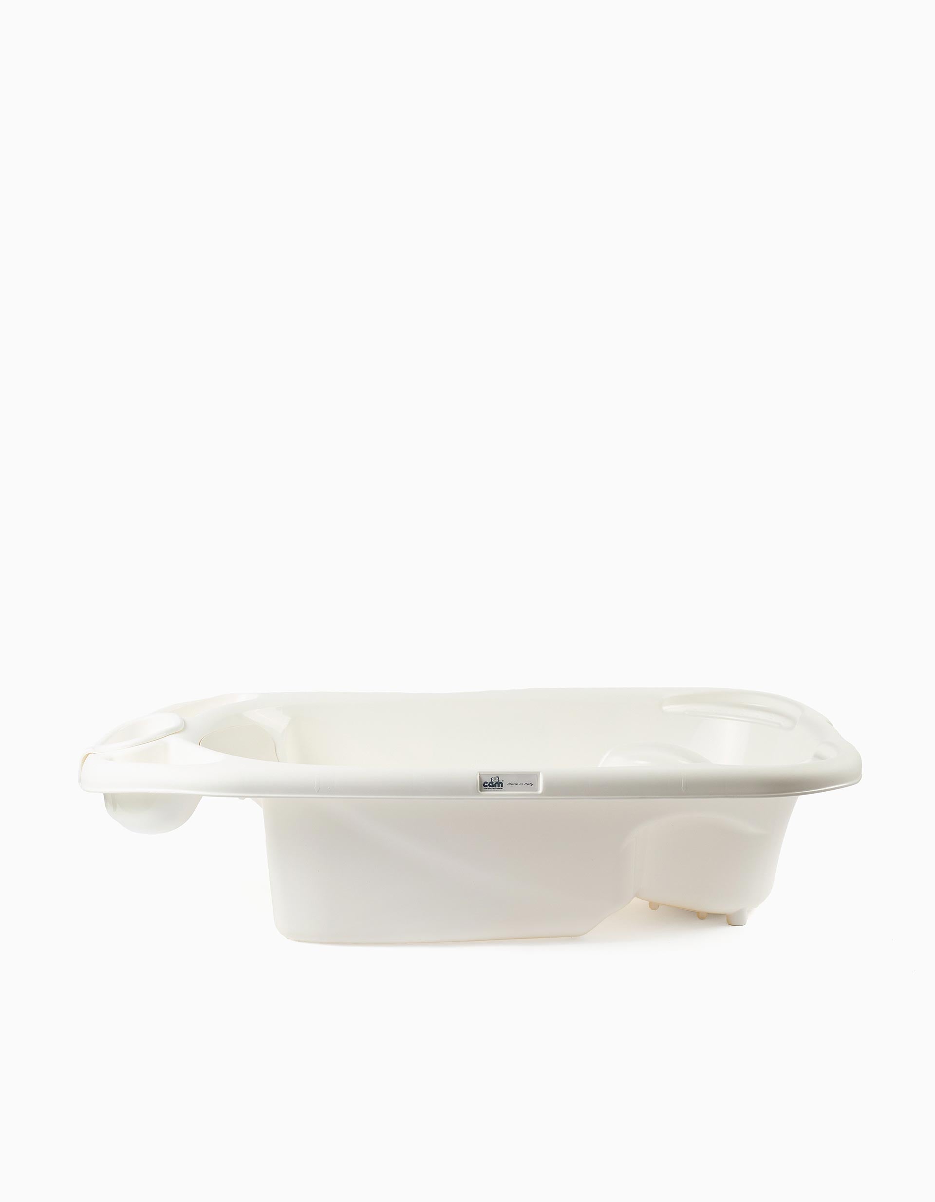 Non-slip Bathtub Baby Bagno Cam, White