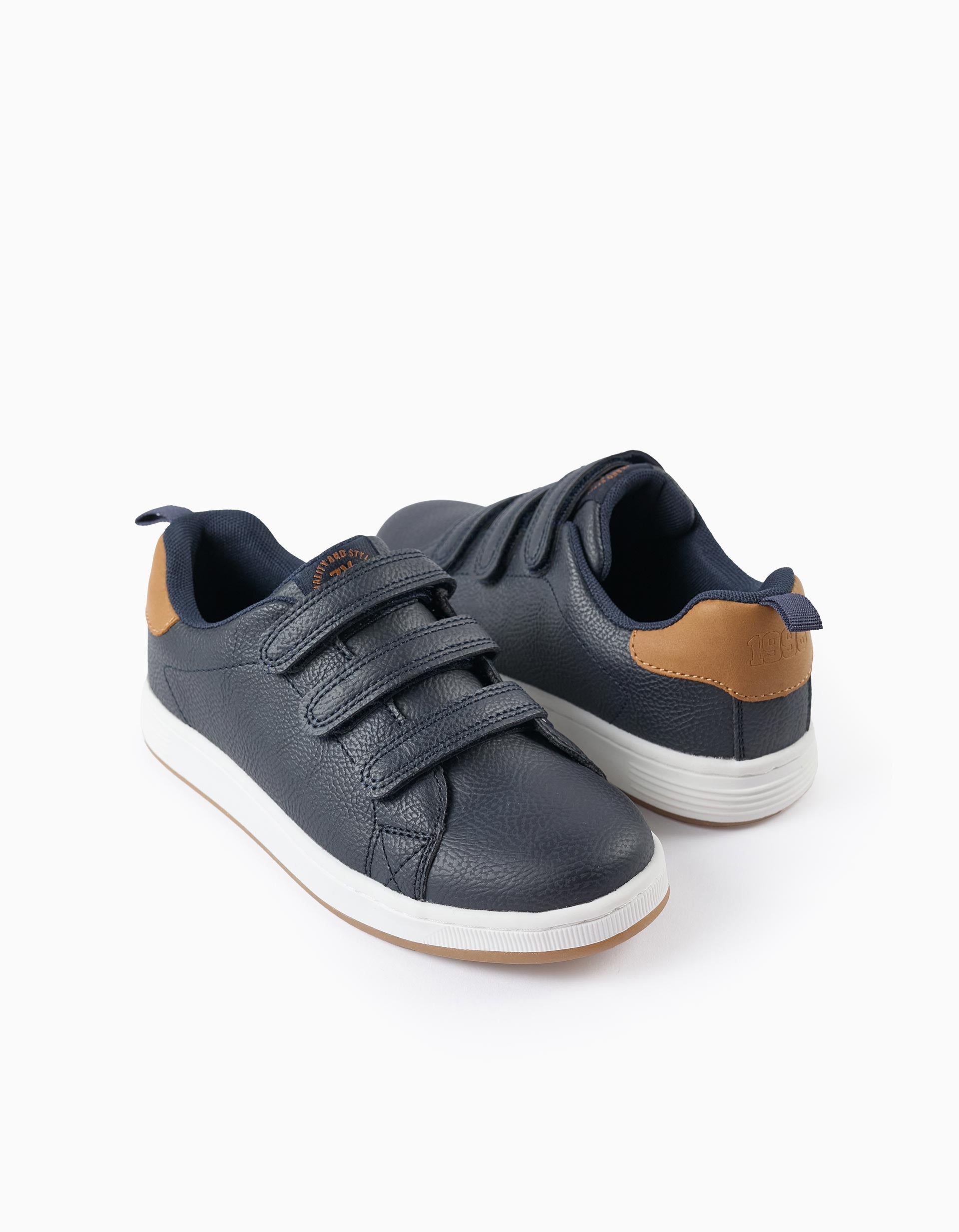 Trainers for Boys 'ZY 1996', Dark Blue/Camel