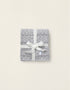 Knitted Blanket 75X90Cm Zy Baby Grey/Melange