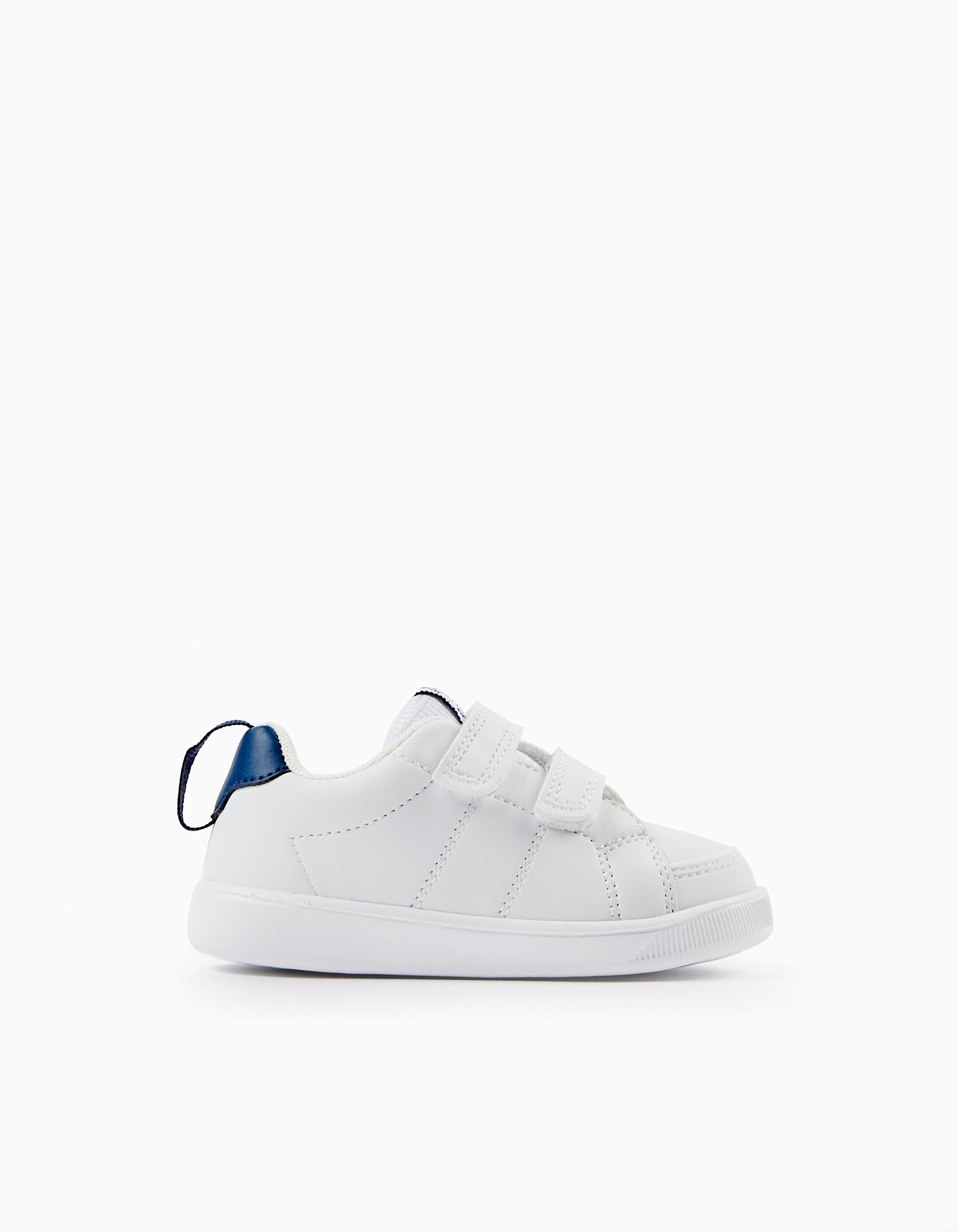 Baskets Bébé Garçon 'My First Sneaker - 1996', Blanc/Bleu Foncé