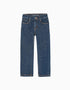 Jean en Coton Garçon 'Straight Fit', Bleu Foncé