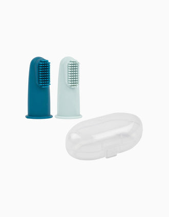 2 Brosses à Dents avec Étui Nattou Blue