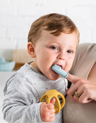 2 Brosses à Dents avec Étui Nattou Blue