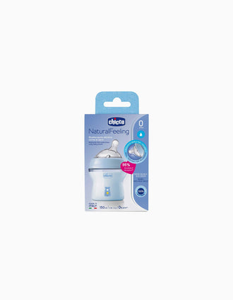 Biberão 150Ml NaturalFeeling Blue 0M+ Chicco