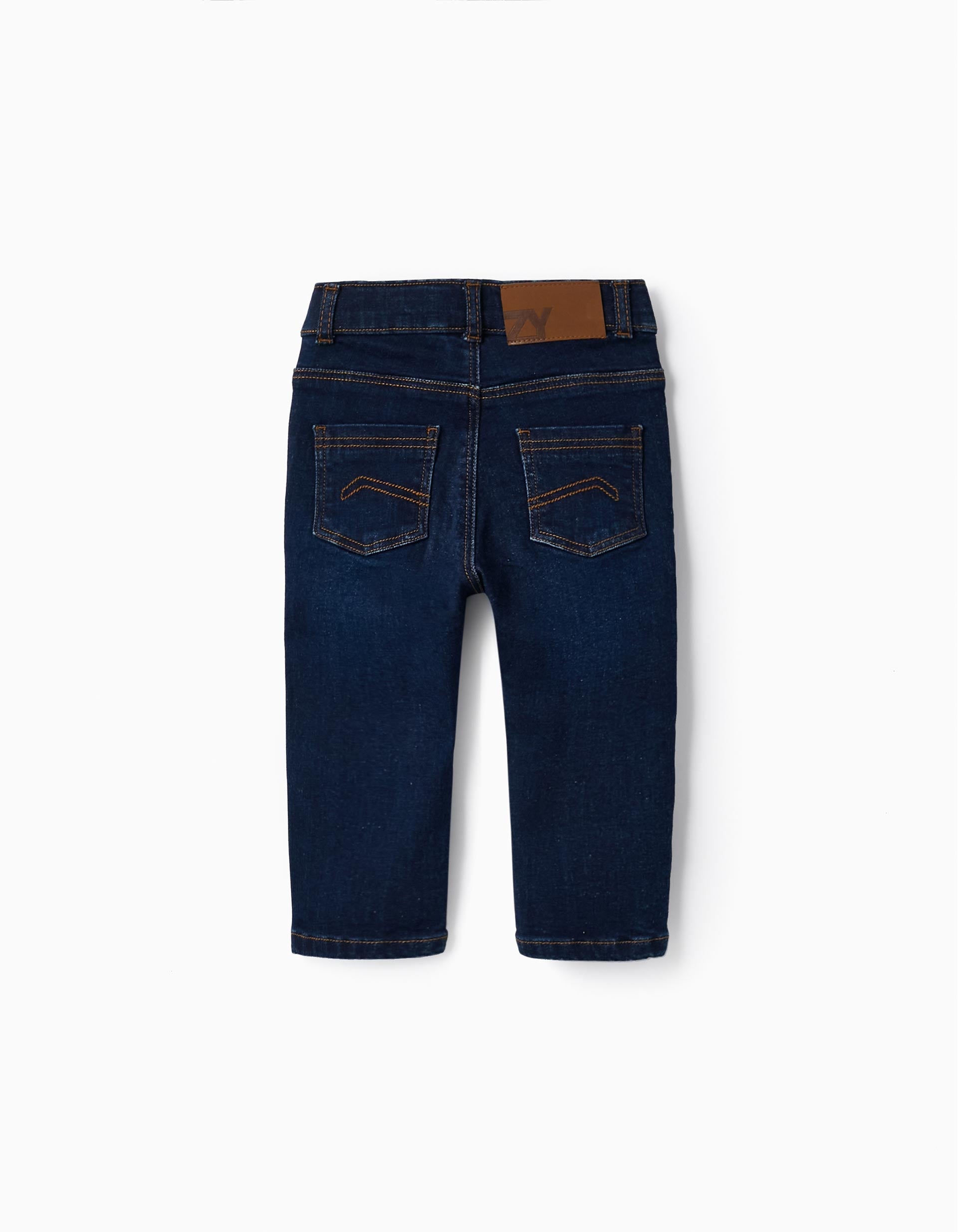 Pantalon en jean pour bébé garçon, Bleu foncé