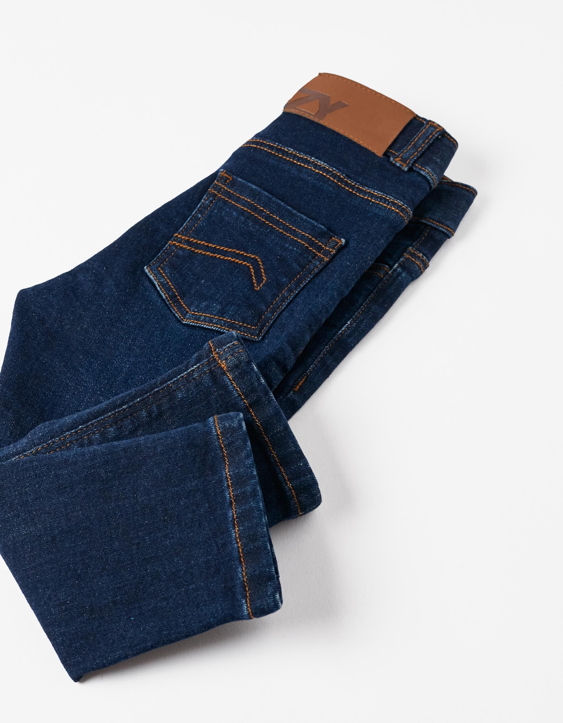 Pantalon en jean pour bébé garçon, Bleu foncé