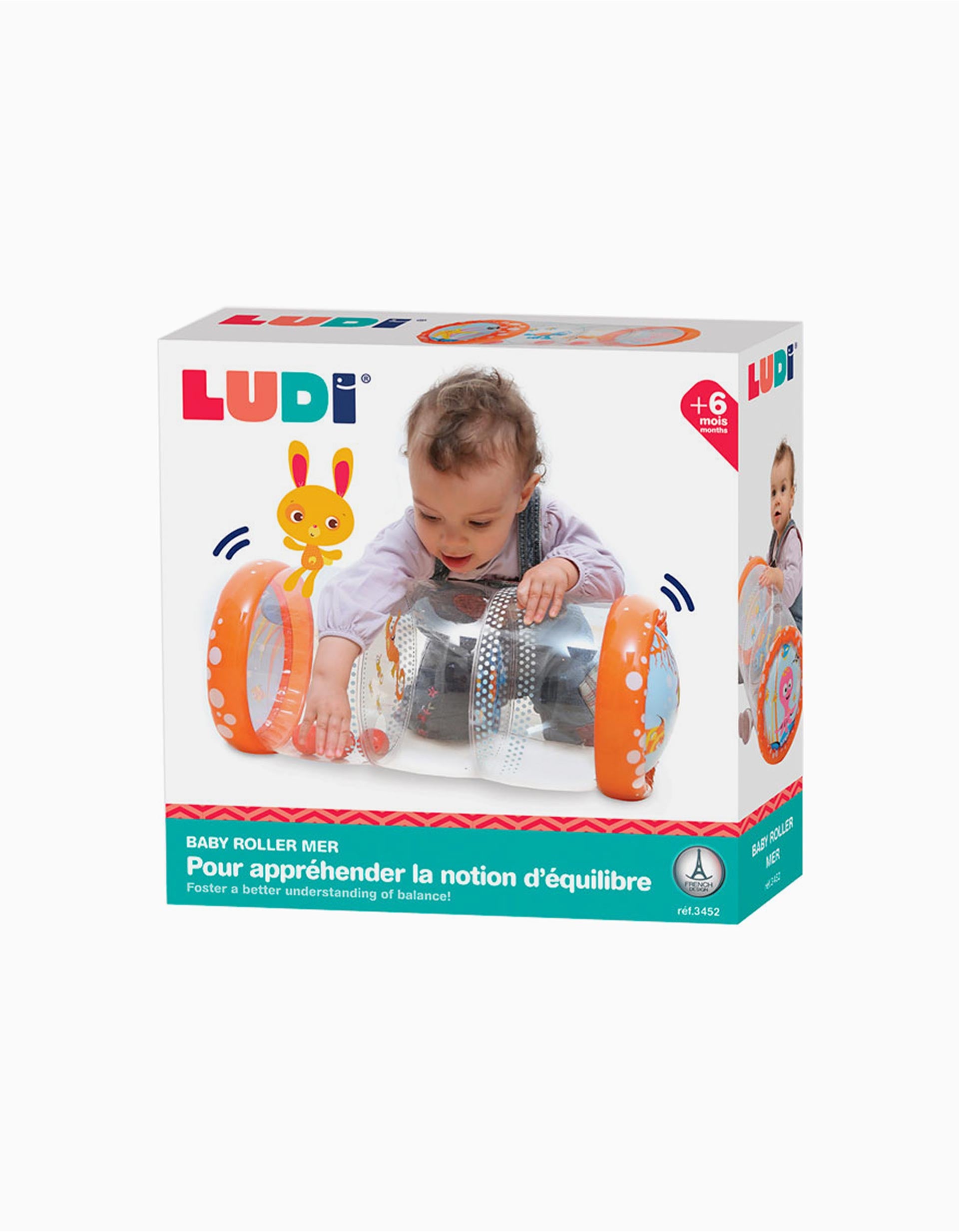 Rodillo Inflable Ludi 6M+