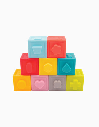 Cubes Connectés Ludi 9Pcs 10M+