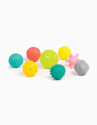 Pack de 8 Balles Sensorielles Ludi 6M+
