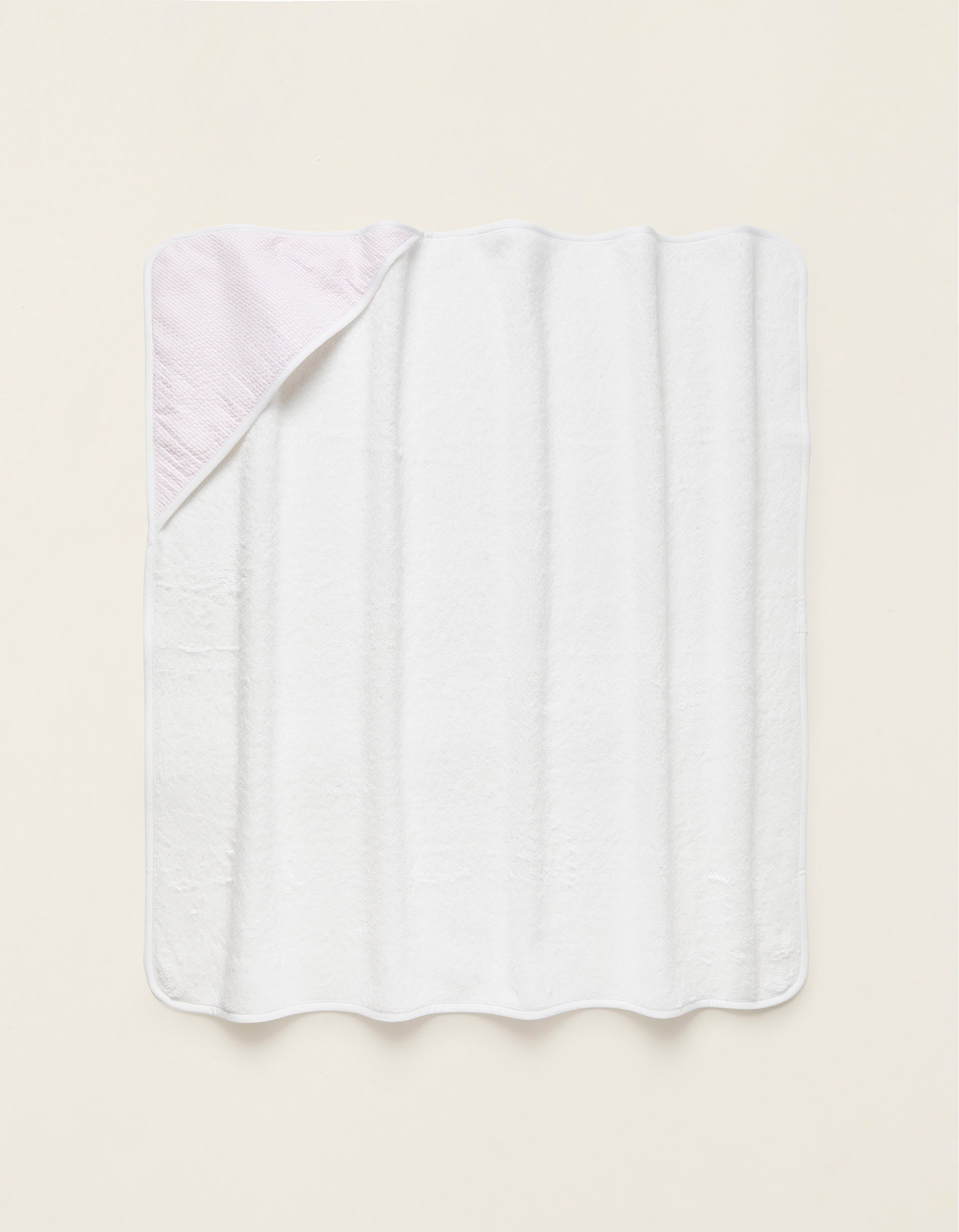 Serviette de Bain avec Capuche Pink 75X75Cm Zy Baby