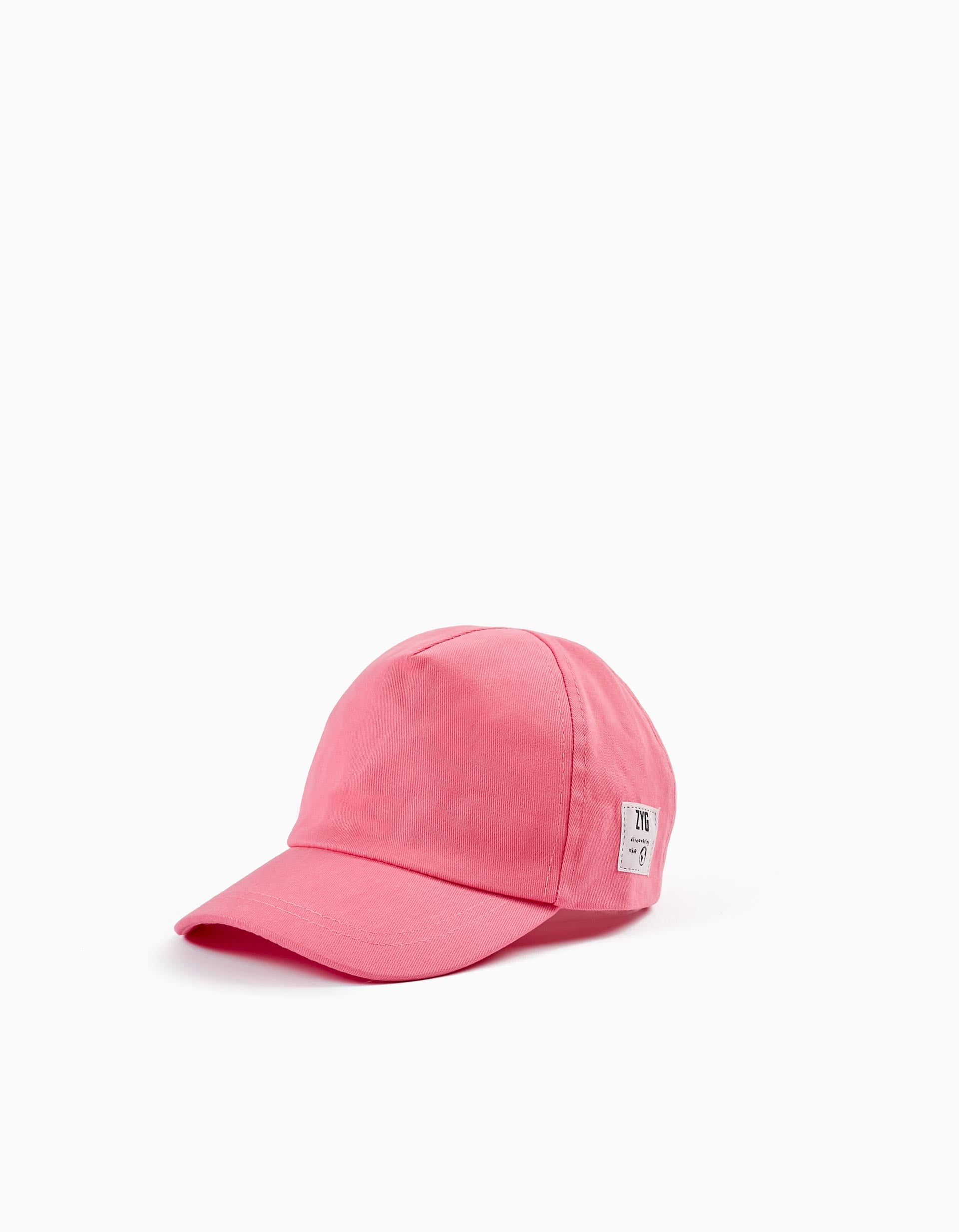 Cotton Cap for Girls, Pink