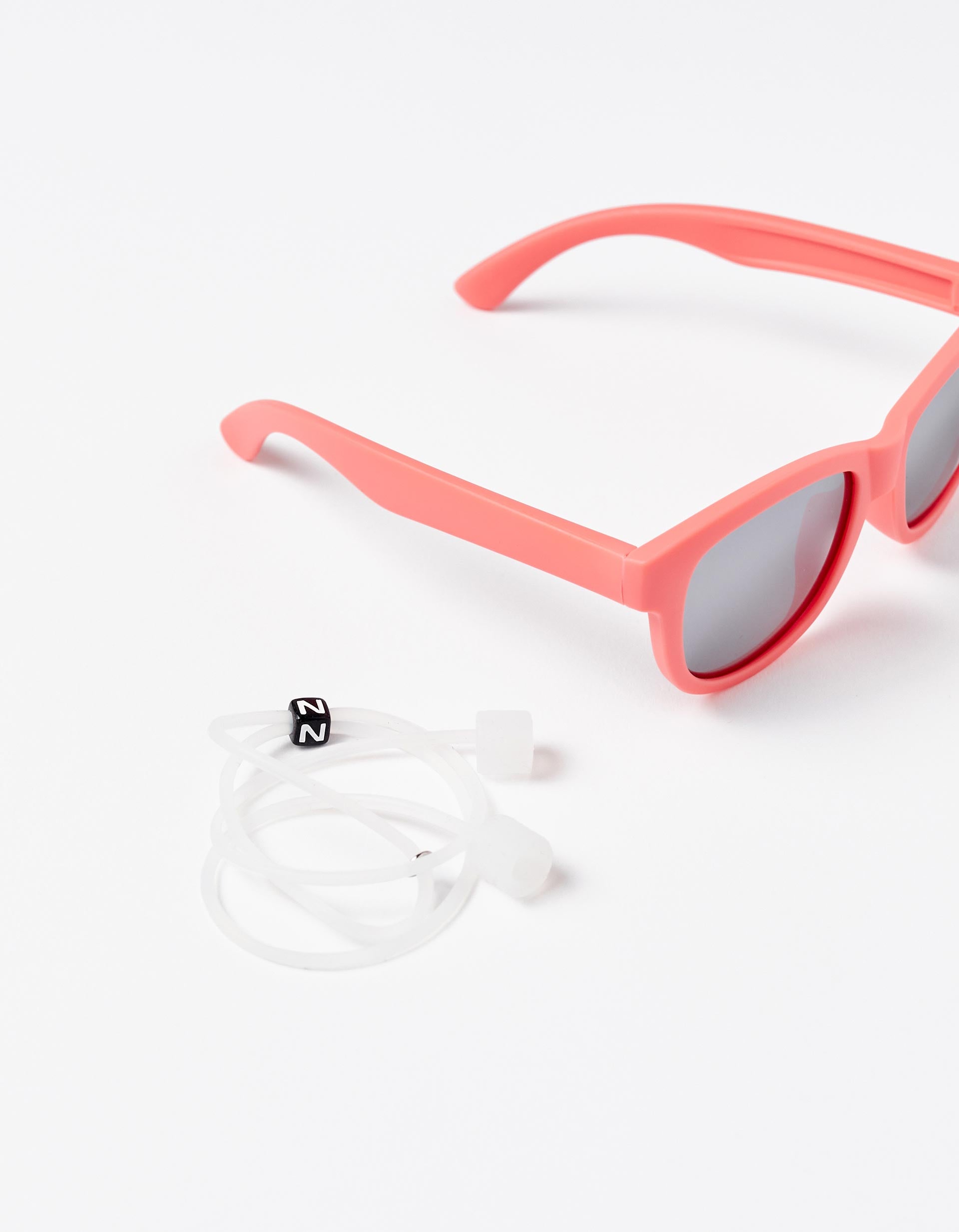 Lunettes de Soleil Flexibles Anti-UV Fille, Corail