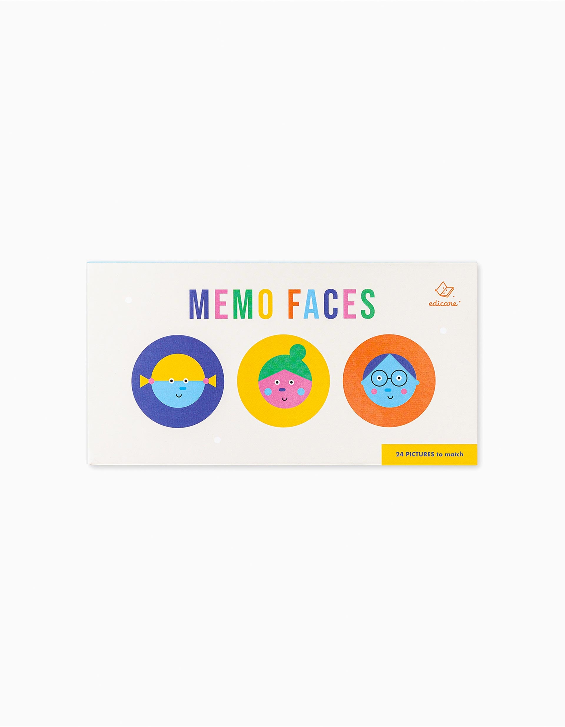 Juego de Memoria Caras Edicare 3A+