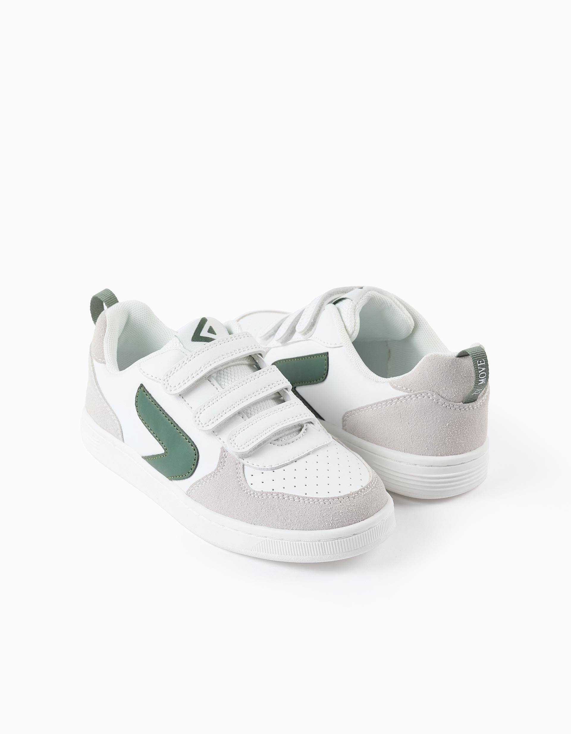 Zapatillas Infantiles 'ZY Move', Blanco/Verde