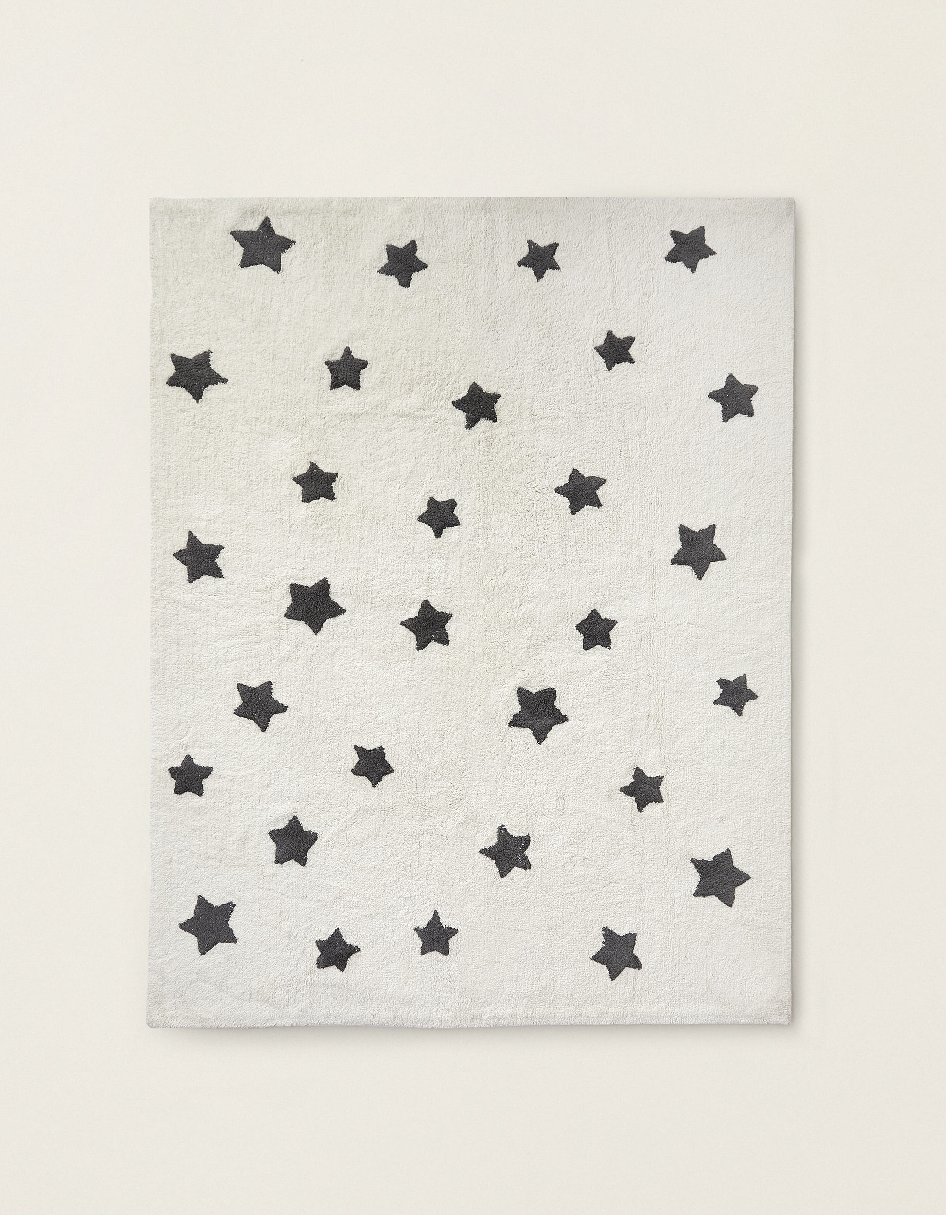 Tapete De Estrelas Cinza ZY Baby 150X200Cm