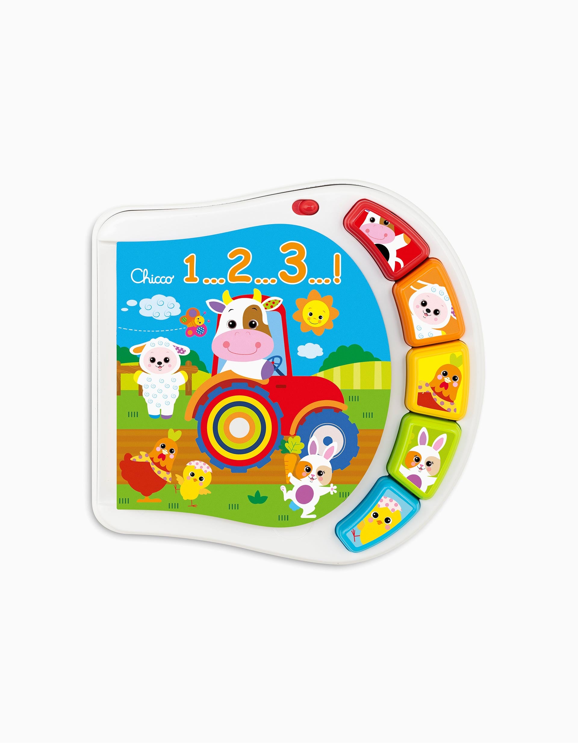 Libro De Los Animales De La Granja 123 Baby Senses Chicco 6M+