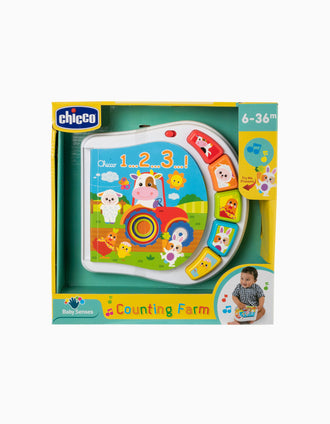 Livre de la Ferme 123 Baby Senses Chicco 6M+