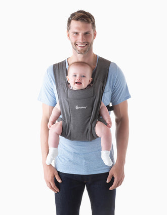 Porte-Bébé Embrace Ergobaby Gris 0M+