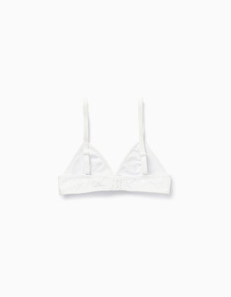 2 Pack Bras for Girls, White