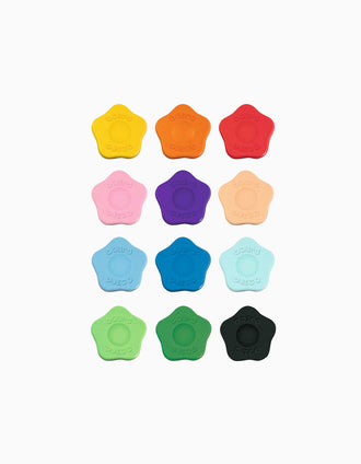 12 Flowers Crayons Djeco 18M+