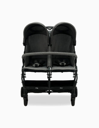 Twin Stroller Twins Henry Grey Asalvo