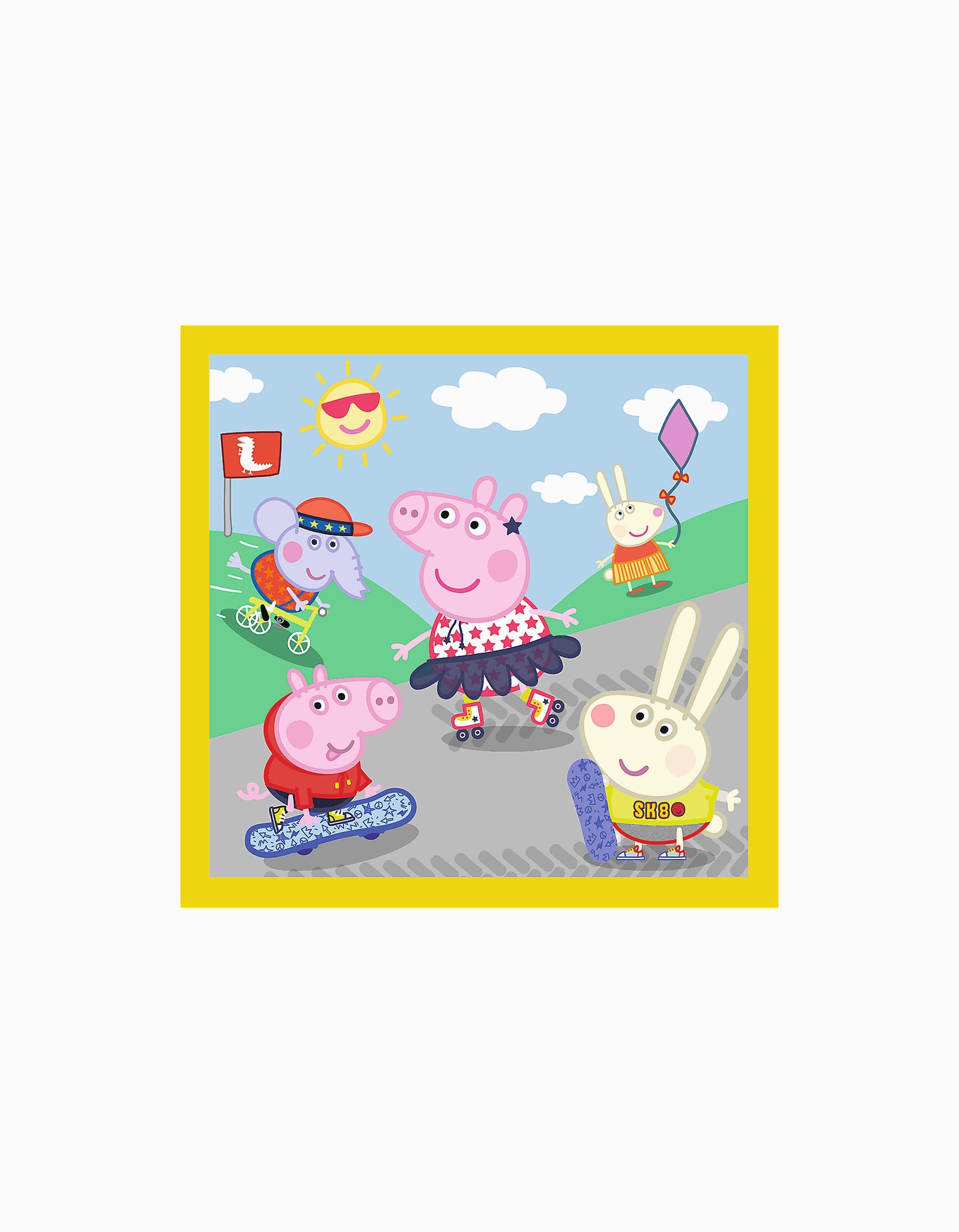 Puzzle 3em1 Trefl Peppa Pig Happy Days 20/36/50Pcs 3A+