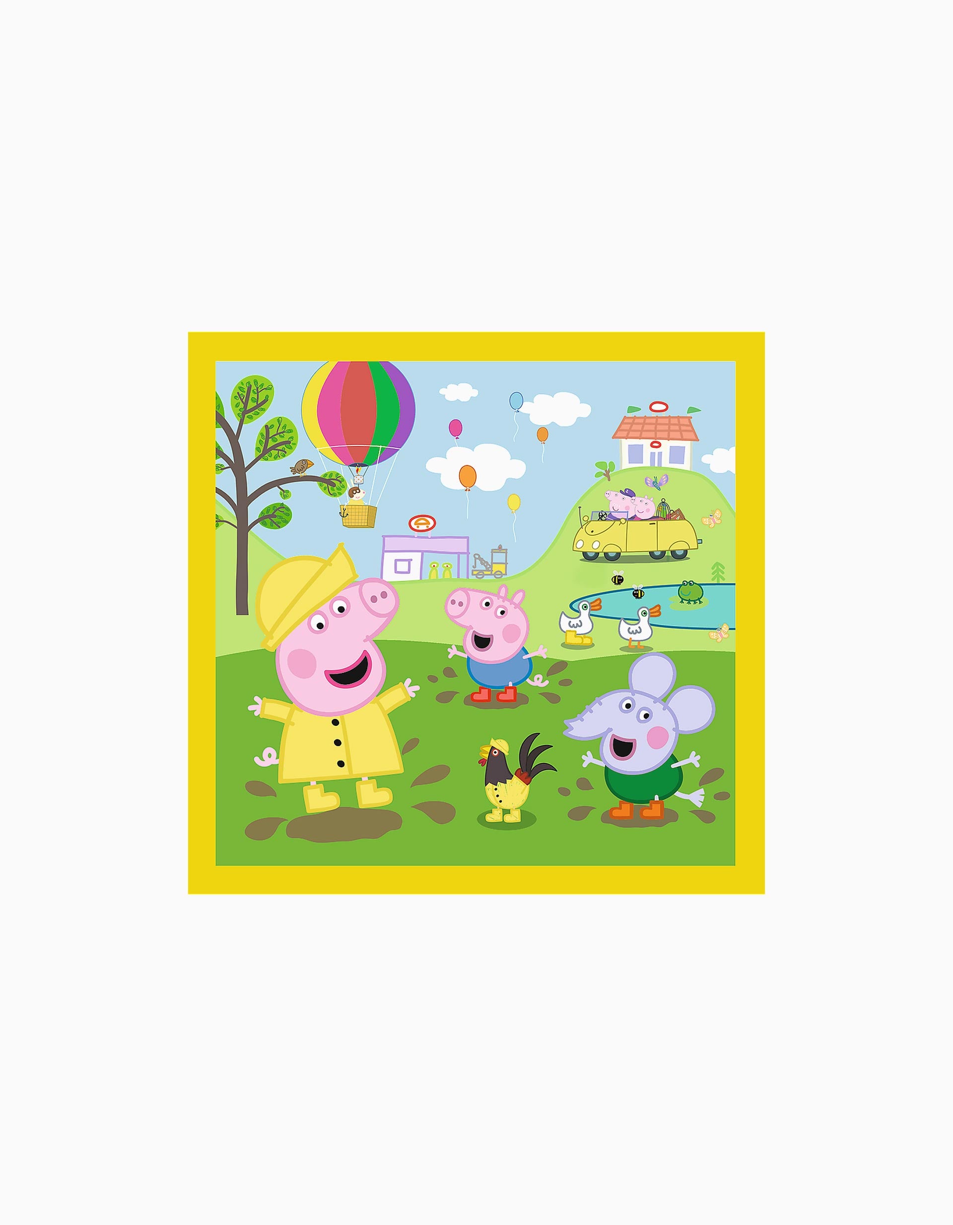 Puzzle 3em1 Trefl Peppa Pig Happy Days 20/36/50Pcs 3A+